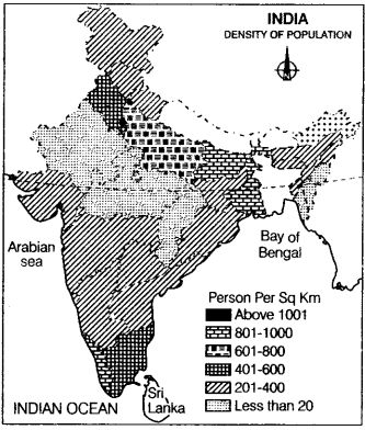 Map Based Work: Population- Distribution, Density, Growth & Composition | Geography Class 12 - Humanities/Arts
