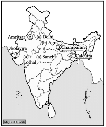 History: CBSE Sample Question Paper (2020-21) - 1 | History Class 12 - Humanities/Arts