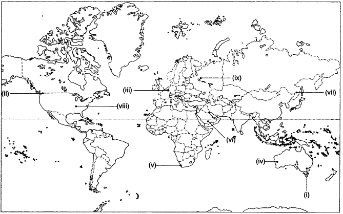 Map Based Work: Transport & Communication | Geography Class 12 - Humanities/Arts