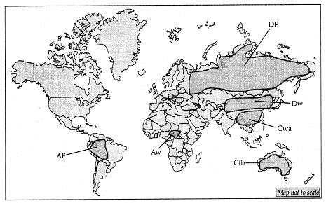 CBSE Sample Question Paper (2023-24) - 4 | Geography Class 11 - Humanities/Arts