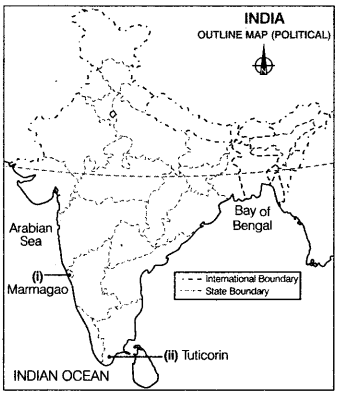 Map Based Work: International Trade | Geography Class 12 - Humanities/Arts