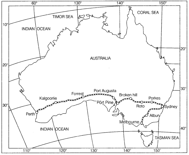 Map Based Work: Transport & Communication | Geography Class 12 - Humanities/Arts