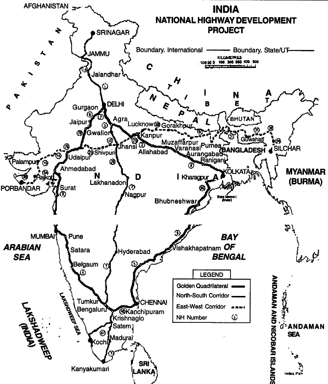 Important Questions: Transport & Communication | Geography Class 12 - Humanities/Arts