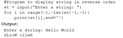 Strings Chapter Notes | Computer Science for Class 11 - Humanities/Arts