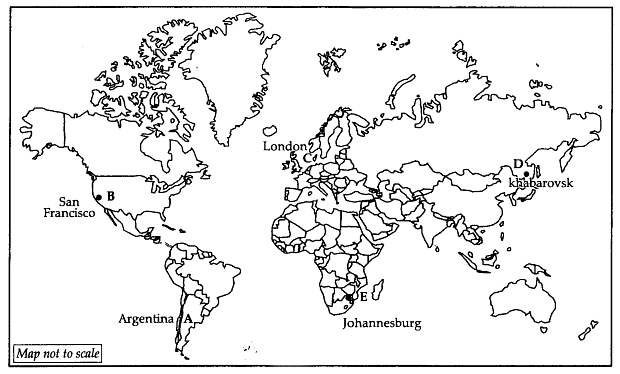 CBSE Sample Question Paper (2022-23) - 2 | Geography Class 11 - Humanities/Arts
