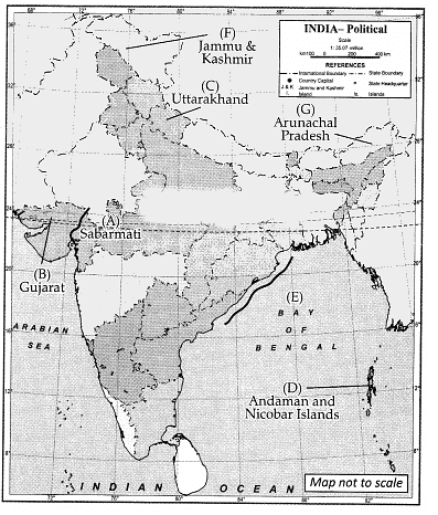CBSE Sample Question Paper (2023-24) - 1 | Geography Class 11 - Humanities/Arts
