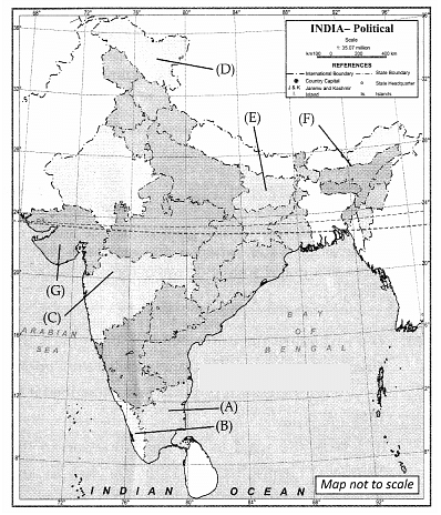 CBSE Sample Question Paper (2023-24) - 2 | Geography Class 11 - Humanities/Arts