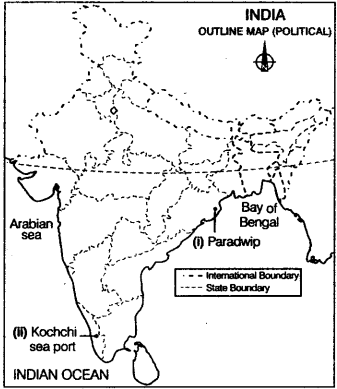 Map Based Work: International Trade | Geography Class 12 - Humanities/Arts