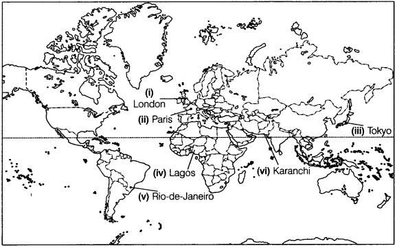 Map Based Work: Human Settlements | Geography Class 12 - Humanities/Arts