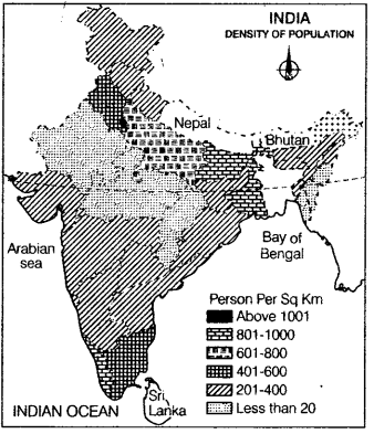 Map Based Work: Population- Distribution, Density, Growth & Composition | Geography Class 12 - Humanities/Arts