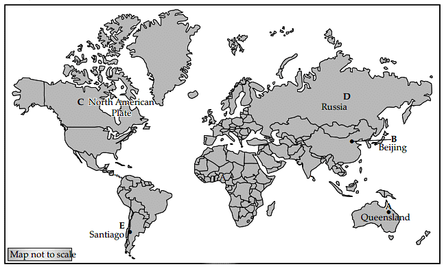 CBSE Sample Question Paper (2022-23) - 7 | Geography Class 11 - Humanities/Arts