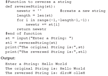 Strings Chapter Notes | Computer Science for Class 11 - Humanities/Arts
