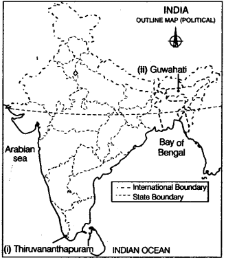 Map Based Work: Transport & Communication | Geography Class 12 - Humanities/Arts
