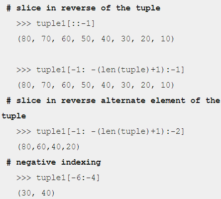 Tuples Manipulation in Python - Computer Science for Grade 11 PDF Download
