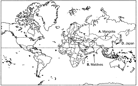 Map Based Work: The World Population | Geography Class 12 - Humanities/Arts