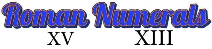 Roman Numerals Chapter Notes | Mathematics Class 5 ICSE