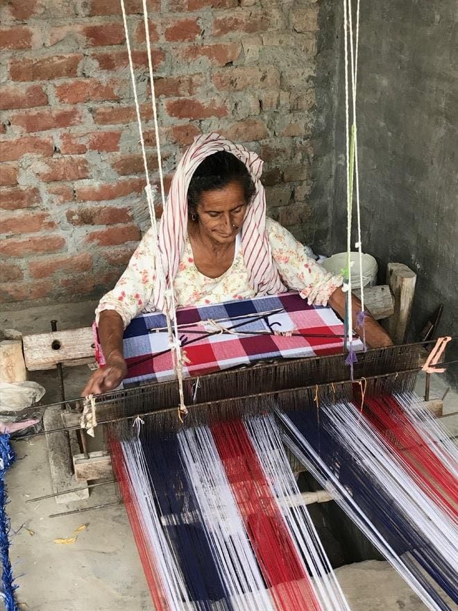 Weaving their own stories