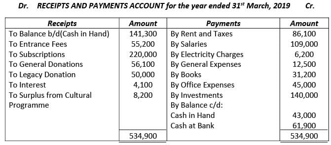 Financial Statements of Not- for-Profit Organizations