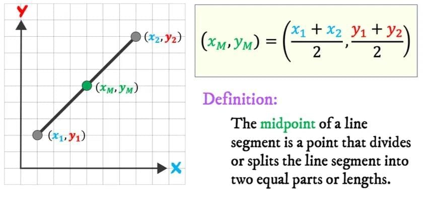 Section and Mid-Point Formula Chapter Notes | Mathematics Class 10 ICSE