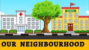 My Neighbourhood - 2 Class 1 Worksheet EVS
