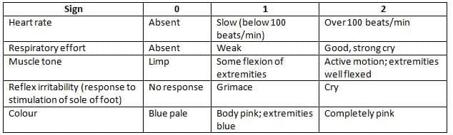 Assessment and simple resuscitation at birth