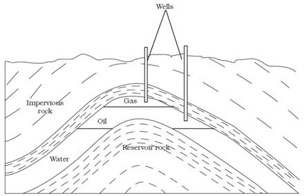 Petroleum deposits 