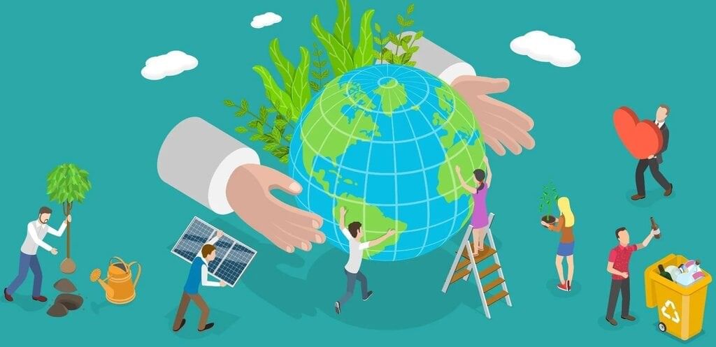 Conservation and Sustainable Living – Afforestation, recycling, saving resources | General Knowledge for Young Learners - Class 1