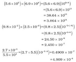 Multiplication and Division 
