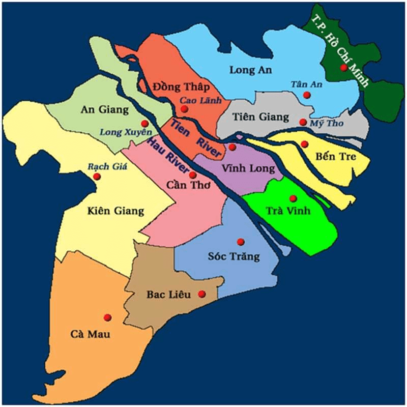 Mekong Delta Region