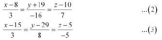 NCERT Solutions Class 12 Maths Chapter 11 - Three Dimensional Geometry