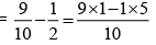 NCERT Solutions for Class 8 Maths - Fractions (Exercise 7.4, 7.5 and 7.6)