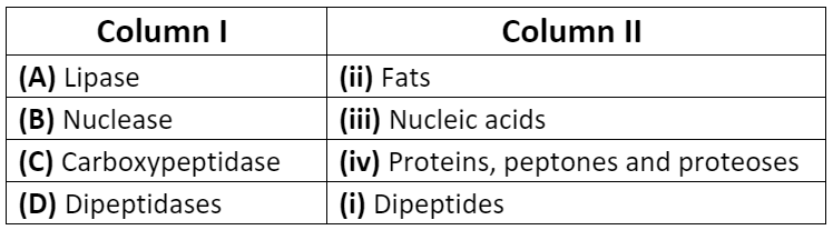 NCERT Exemplar: Digestion and Absorption (Old NCERT) | Biology for Grade 11