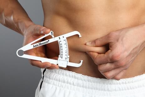 Fig: Skinfold measurement