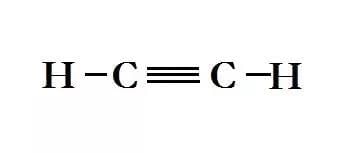 Structural Formula for Ethyne