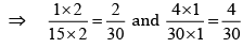 NCERT Solutions for Class 8 Maths - Fractions (Exercise 7.4, 7.5 and 7.6)