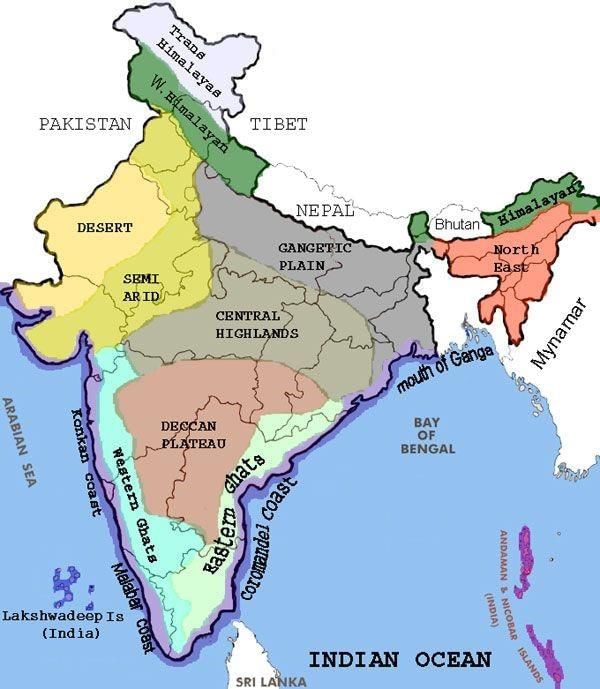 Physical Geography of India - 1 | Geography for UPSC CSE