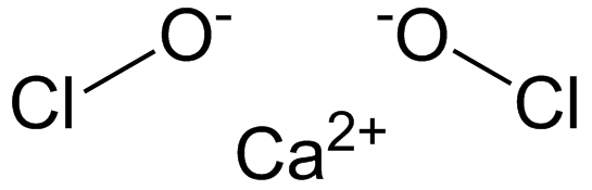 Bleaching powder structural formula