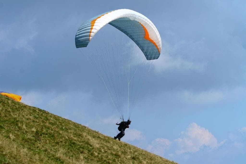 Fig: Paragliding