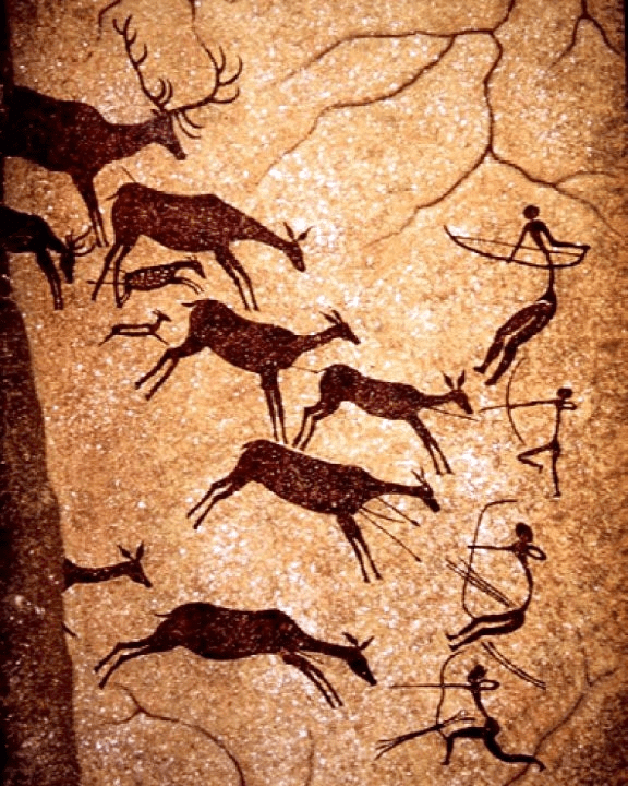 Rock Paintings during Prehistoric Period - Delhi Police Constable