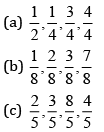 NCERT Solutions for Class 6 Maths - Fractions