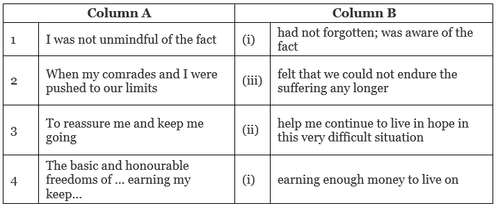 NCERT Solutions for Class 10 English Chapter 1 - Nelson Mandela - Long Walk to Freedom