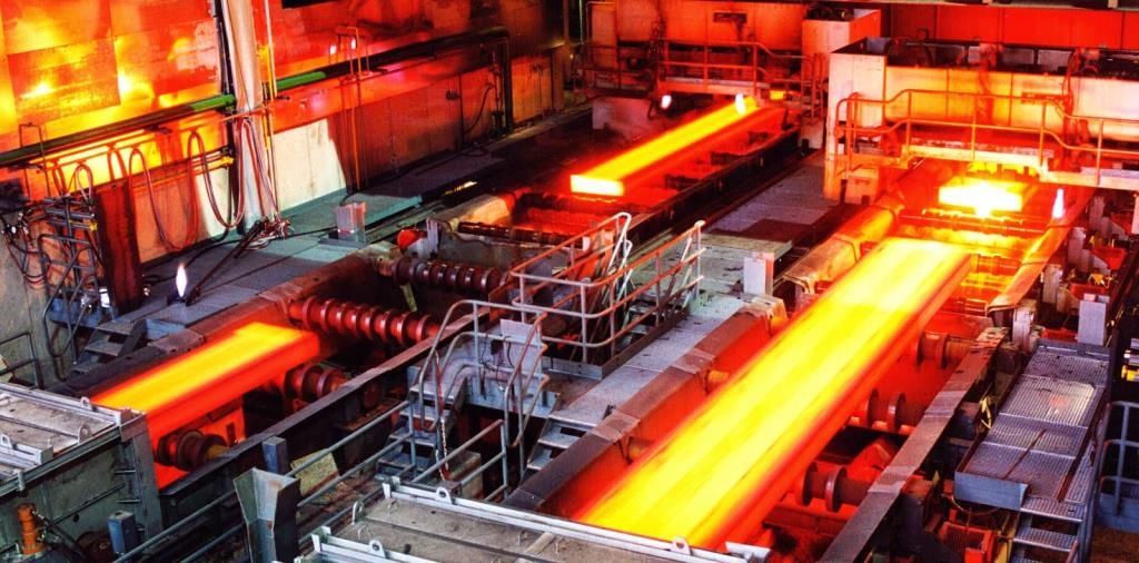 Fig: Iron and steel industry.