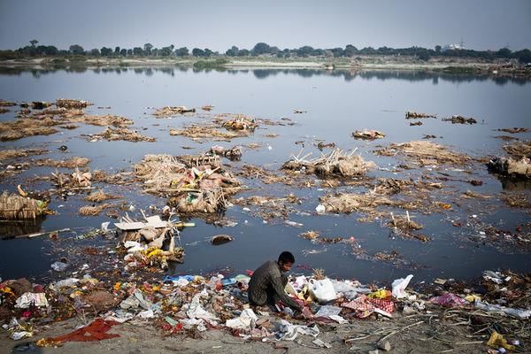 Fig: Contaminated water