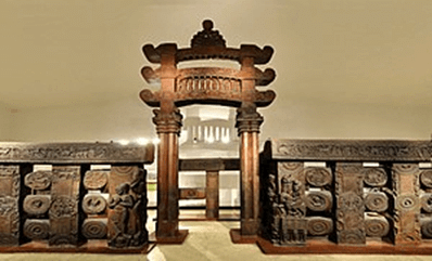 Remnants of Bharhut Stupa