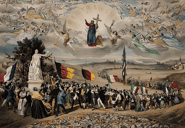 Frederic Sorrieu - Universal Democratic and Social Republic
