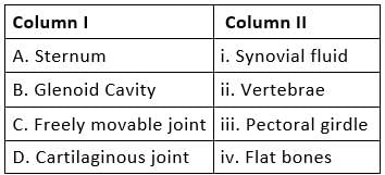 NCERT Exemplar: Locomotion & Movement | Biology Class 11 - NEET