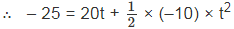 Motion under Gravity - JEE