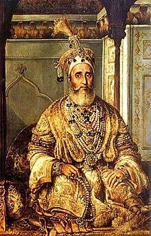 Fig: Bahadur Shah Zafar.