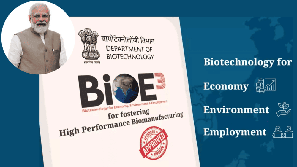 BioE3 Policy and Biotechnology in India