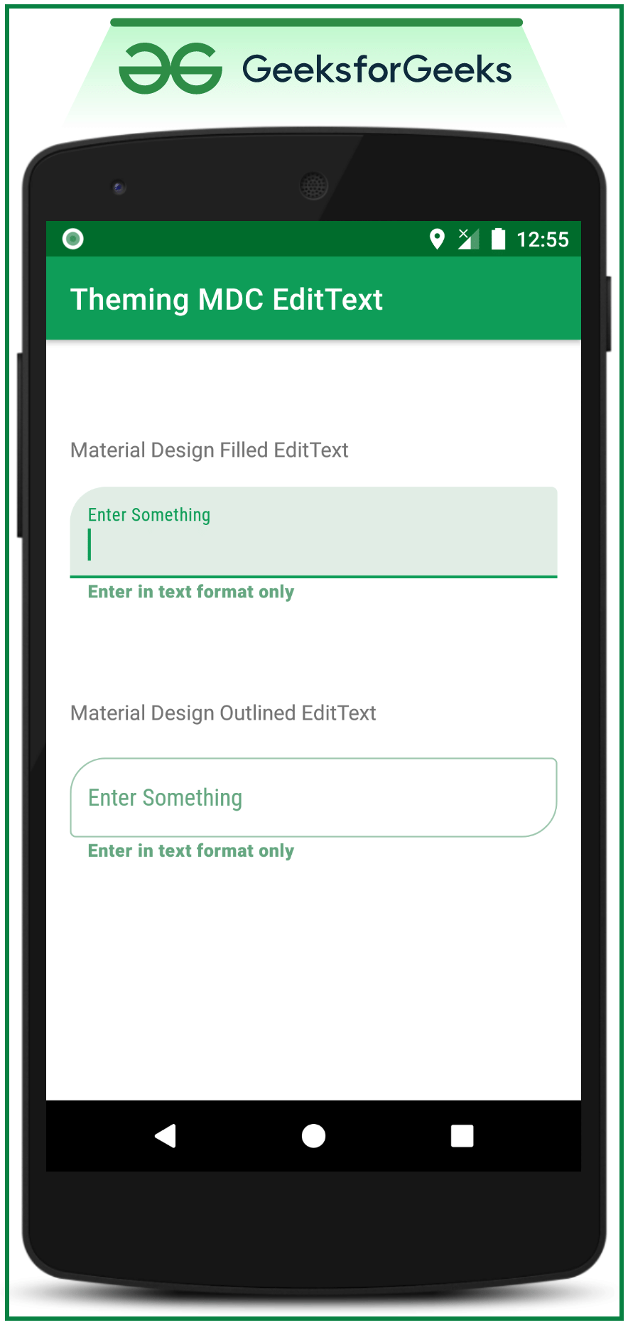 Theming of Material Design EditText in Android with Example - Software ...